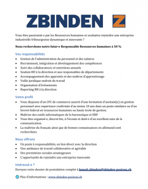 Image Responsable ressources humaines &agrave; 50%